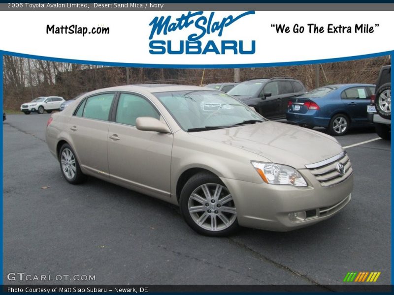 Desert Sand Mica / Ivory 2006 Toyota Avalon Limited