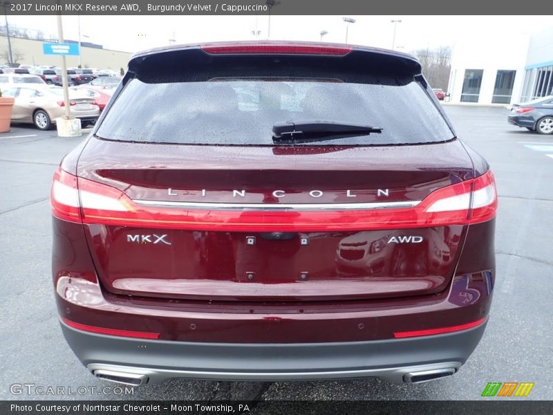 Burgundy Velvet / Cappuccino 2017 Lincoln MKX Reserve AWD