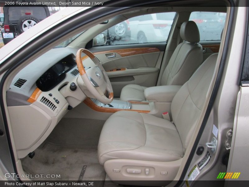 Desert Sand Mica / Ivory 2006 Toyota Avalon Limited