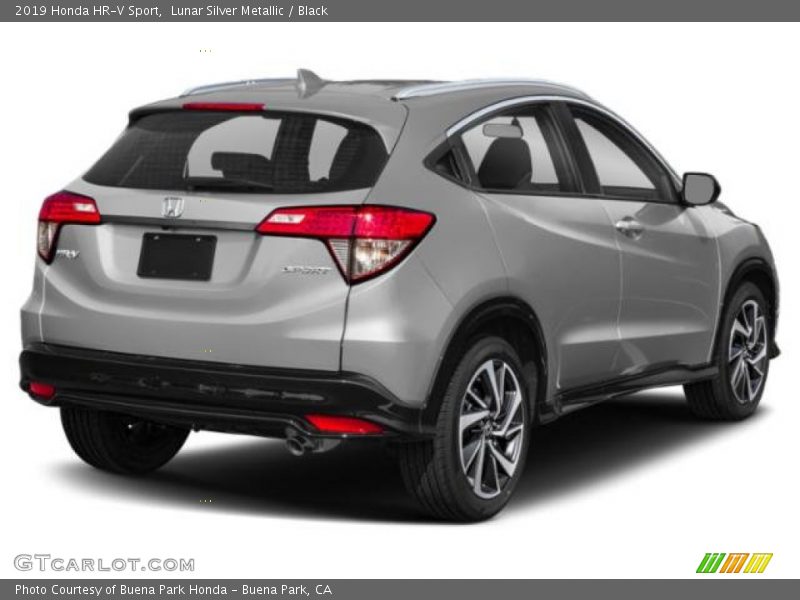 Lunar Silver Metallic / Black 2019 Honda HR-V Sport