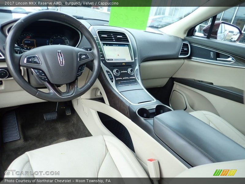 Burgundy Velvet / Cappuccino 2017 Lincoln MKX Reserve AWD