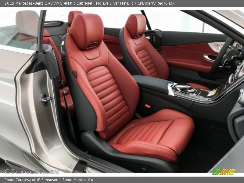  2019 C 43 AMG 4Matic Cabriolet Cranberry Red/Black Interior