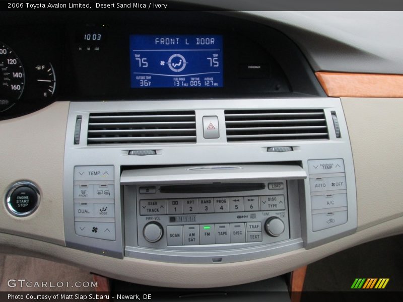 Desert Sand Mica / Ivory 2006 Toyota Avalon Limited