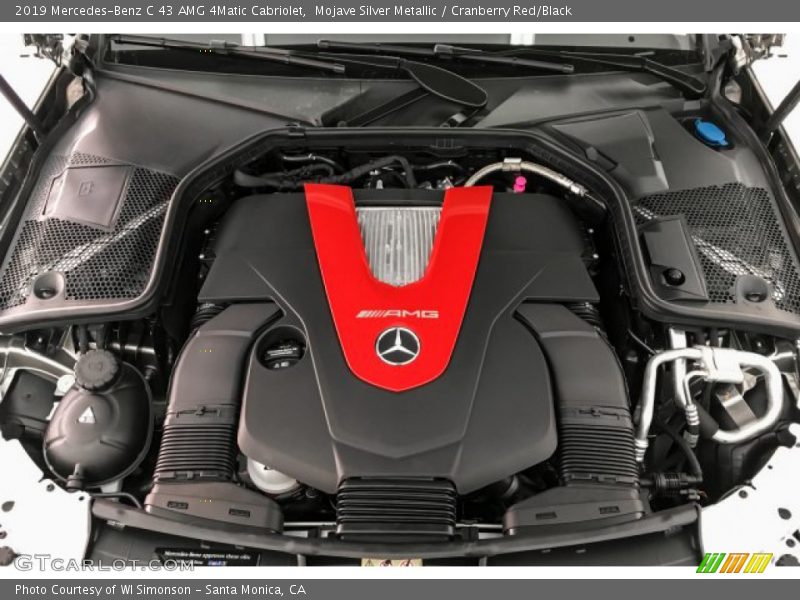  2019 C 43 AMG 4Matic Cabriolet Engine - 3.0 Liter AMG biturbo DOHC 24-Valve VVT V6
