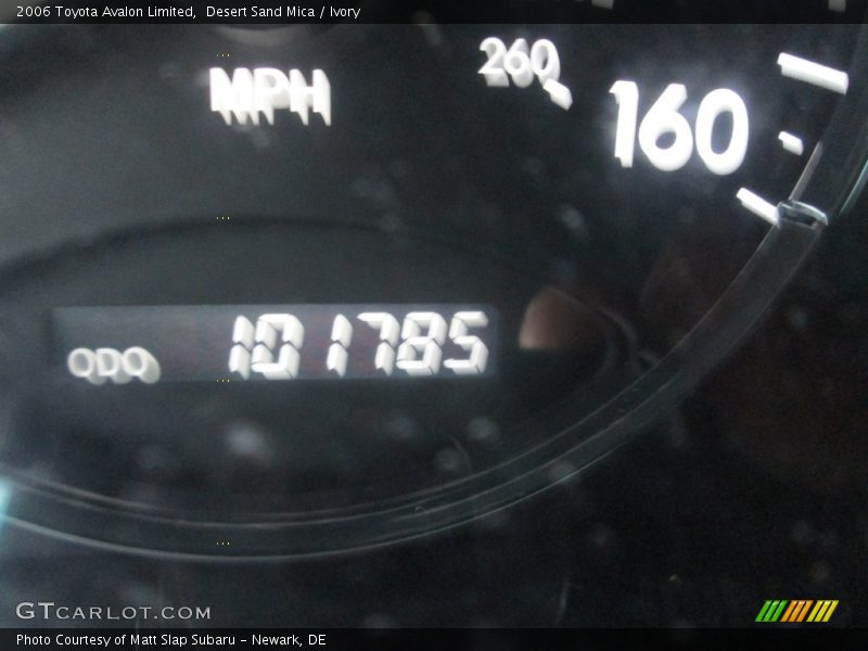 Desert Sand Mica / Ivory 2006 Toyota Avalon Limited
