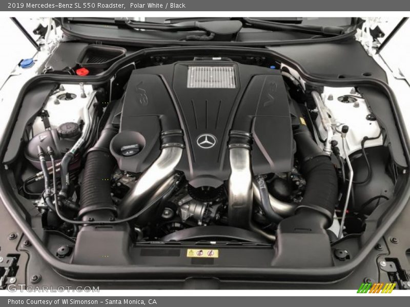  2019 SL 550 Roadster Engine - 4.7 Liter DI biturbo DOHC 32-Valve VVT V8