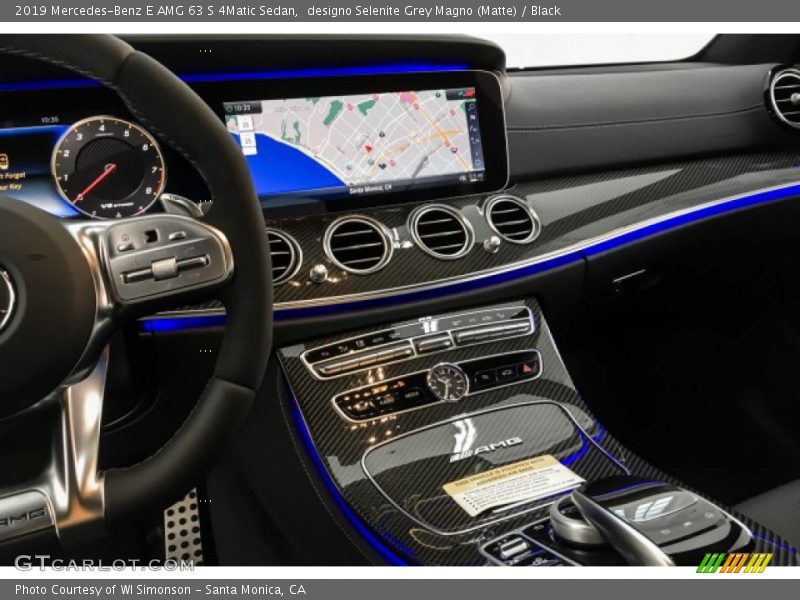 Controls of 2019 E AMG 63 S 4Matic Sedan