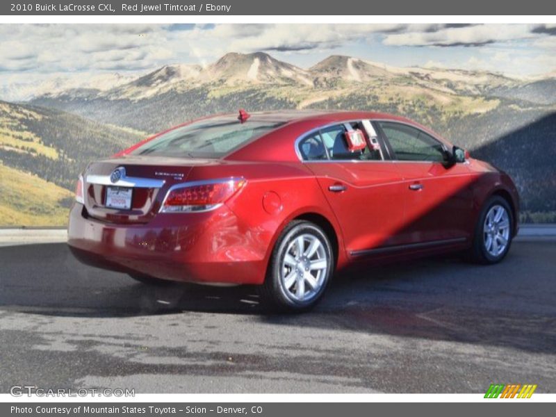 Red Jewel Tintcoat / Ebony 2010 Buick LaCrosse CXL