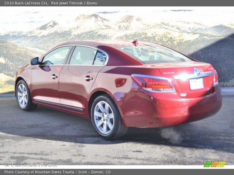 Red Jewel Tintcoat / Ebony 2010 Buick LaCrosse CXL