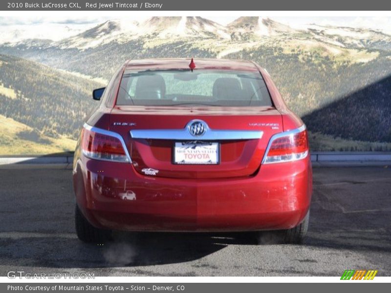 Red Jewel Tintcoat / Ebony 2010 Buick LaCrosse CXL