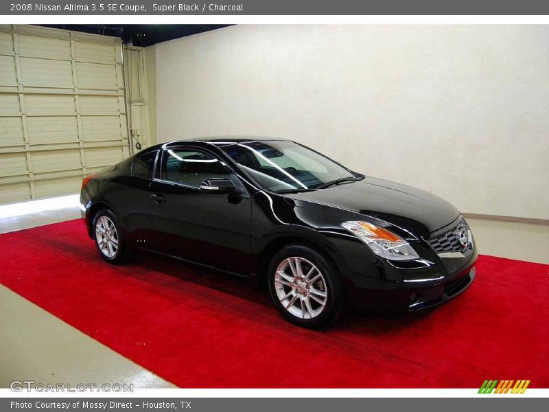 Super Black / Charcoal 2008 Nissan Altima 3.5 SE Coupe