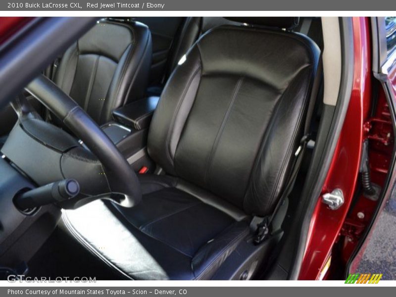 Red Jewel Tintcoat / Ebony 2010 Buick LaCrosse CXL