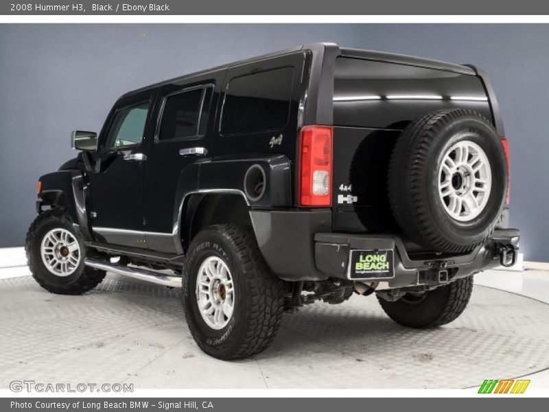 Black / Ebony Black 2008 Hummer H3