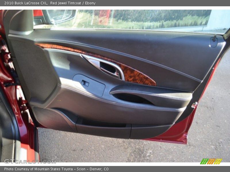Red Jewel Tintcoat / Ebony 2010 Buick LaCrosse CXL