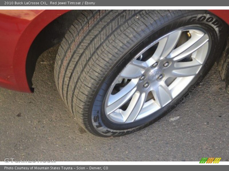 Red Jewel Tintcoat / Ebony 2010 Buick LaCrosse CXL