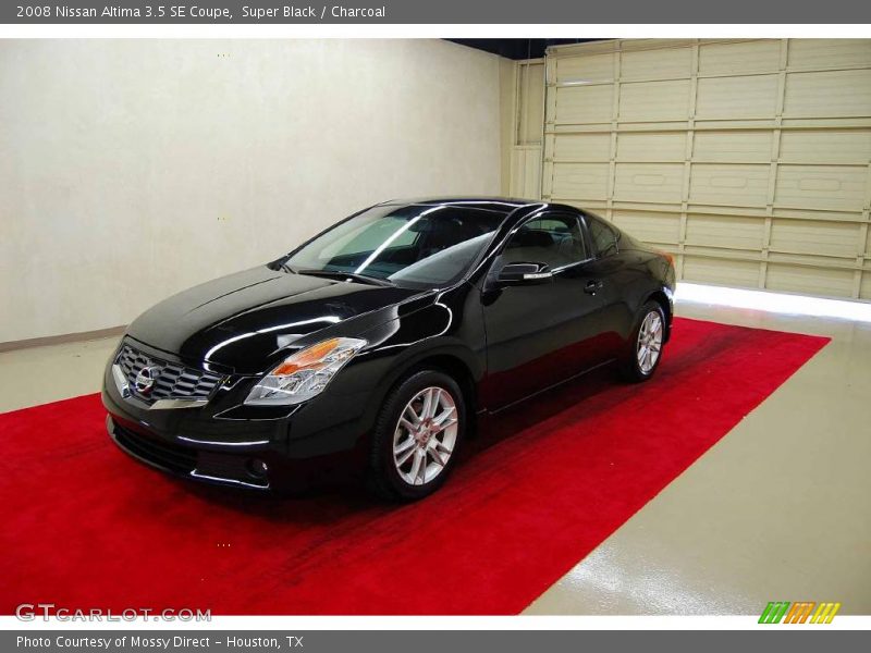 Super Black / Charcoal 2008 Nissan Altima 3.5 SE Coupe