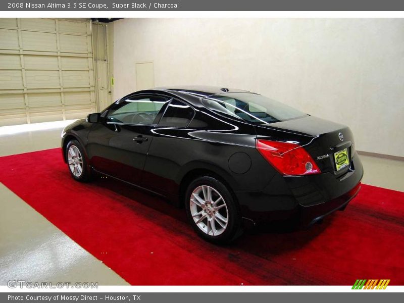 Super Black / Charcoal 2008 Nissan Altima 3.5 SE Coupe