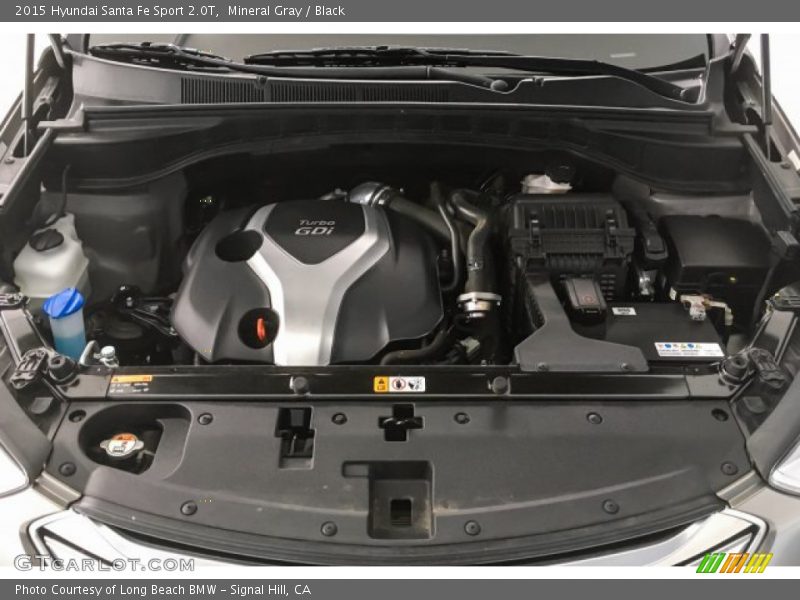 Mineral Gray / Black 2015 Hyundai Santa Fe Sport 2.0T