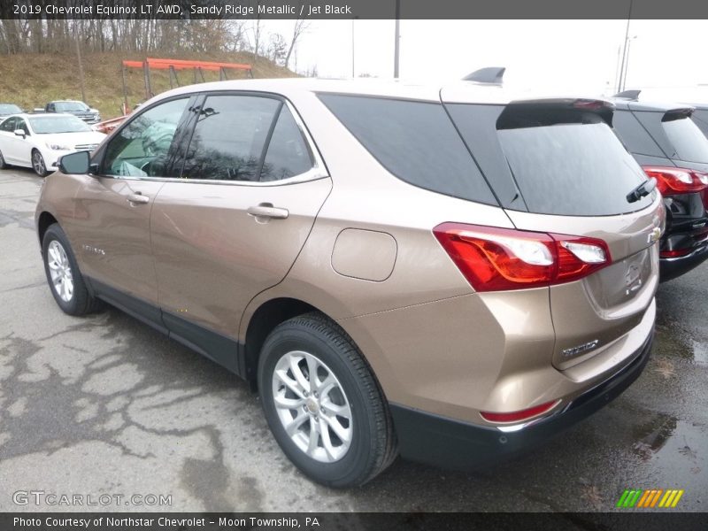 Sandy Ridge Metallic / Jet Black 2019 Chevrolet Equinox LT AWD