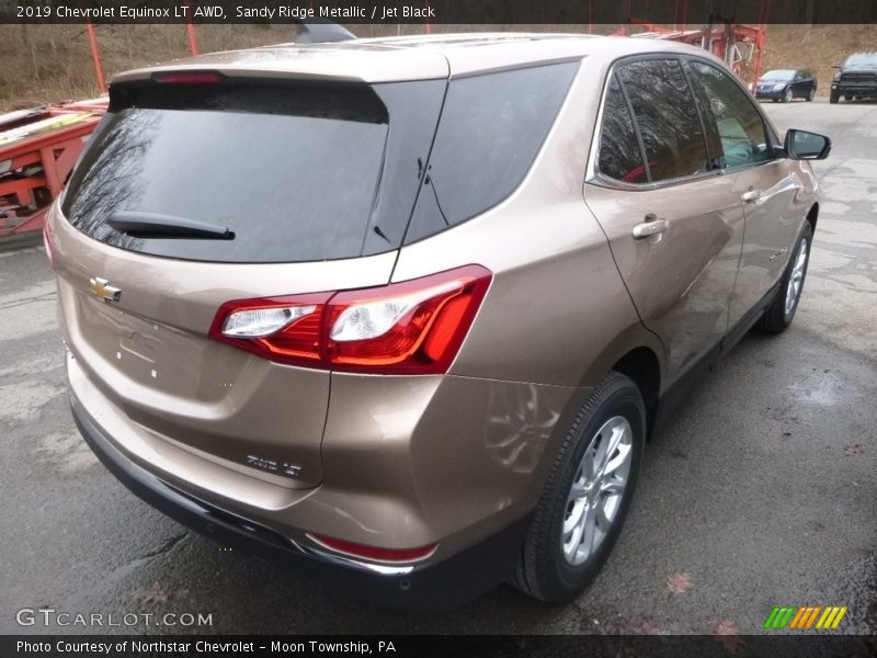 Sandy Ridge Metallic / Jet Black 2019 Chevrolet Equinox LT AWD