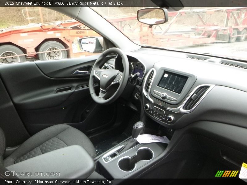 Sandy Ridge Metallic / Jet Black 2019 Chevrolet Equinox LT AWD