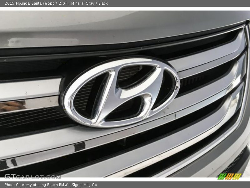 Mineral Gray / Black 2015 Hyundai Santa Fe Sport 2.0T