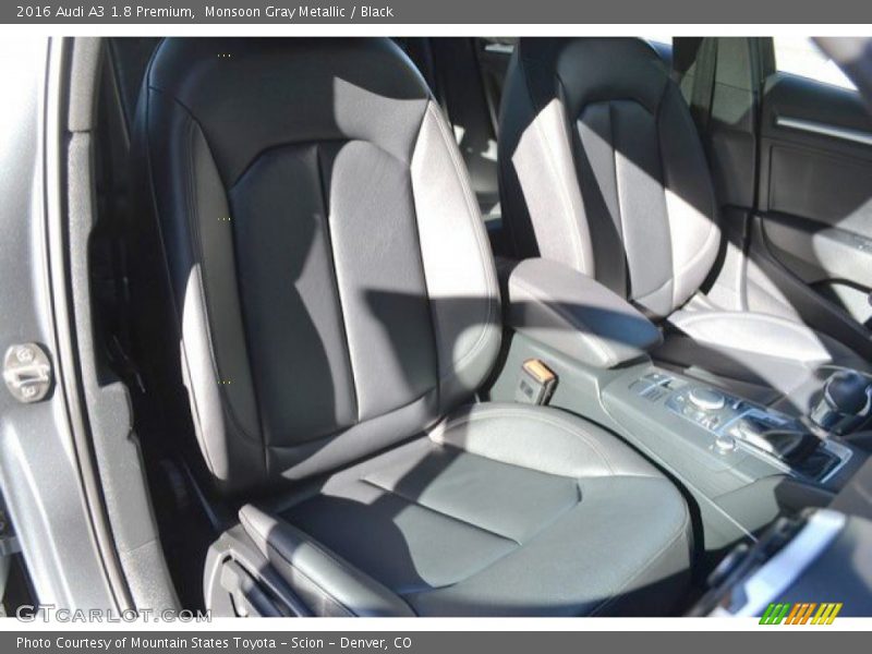 Monsoon Gray Metallic / Black 2016 Audi A3 1.8 Premium