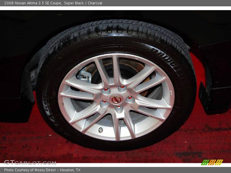 Super Black / Charcoal 2008 Nissan Altima 3.5 SE Coupe