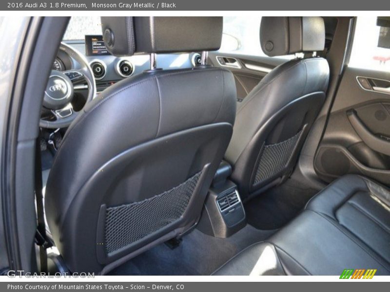 Monsoon Gray Metallic / Black 2016 Audi A3 1.8 Premium