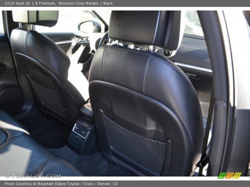 Monsoon Gray Metallic / Black 2016 Audi A3 1.8 Premium