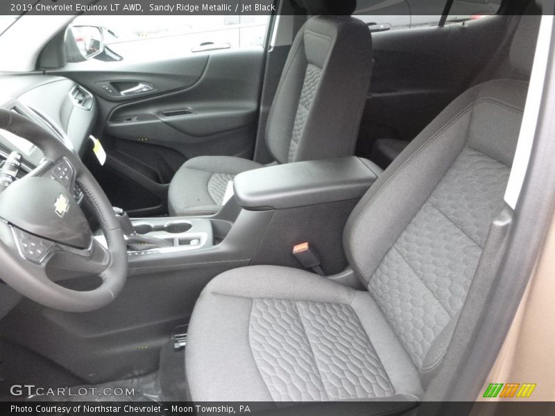 Sandy Ridge Metallic / Jet Black 2019 Chevrolet Equinox LT AWD