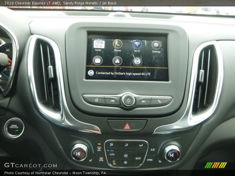 Sandy Ridge Metallic / Jet Black 2019 Chevrolet Equinox LT AWD