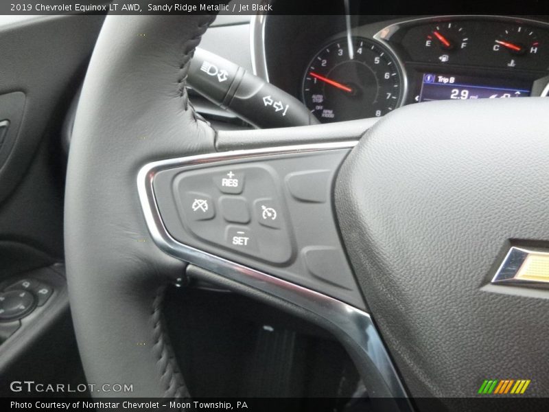 Sandy Ridge Metallic / Jet Black 2019 Chevrolet Equinox LT AWD