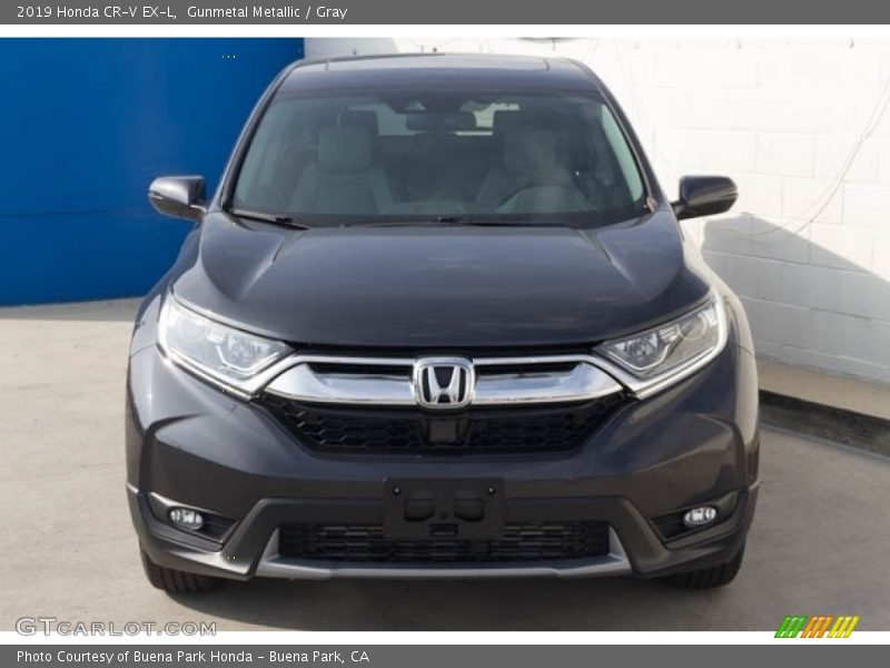 Gunmetal Metallic / Gray 2019 Honda CR-V EX-L