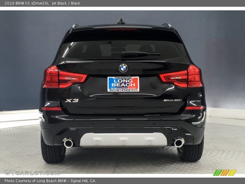 Jet Black / Black 2019 BMW X3 sDrive30i