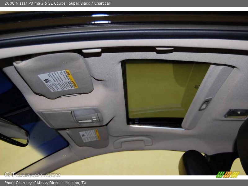 Super Black / Charcoal 2008 Nissan Altima 3.5 SE Coupe