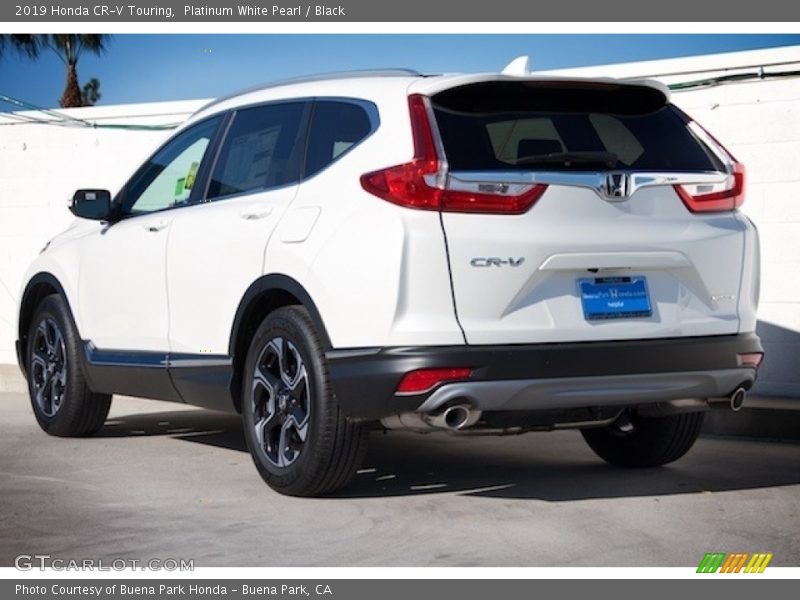 Platinum White Pearl / Black 2019 Honda CR-V Touring