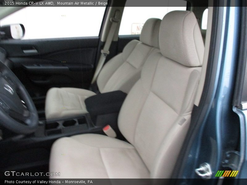 Mountain Air Metallic / Beige 2015 Honda CR-V LX AWD