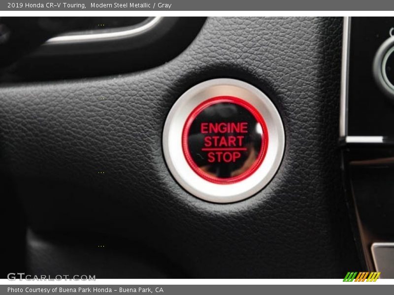 Modern Steel Metallic / Gray 2019 Honda CR-V Touring