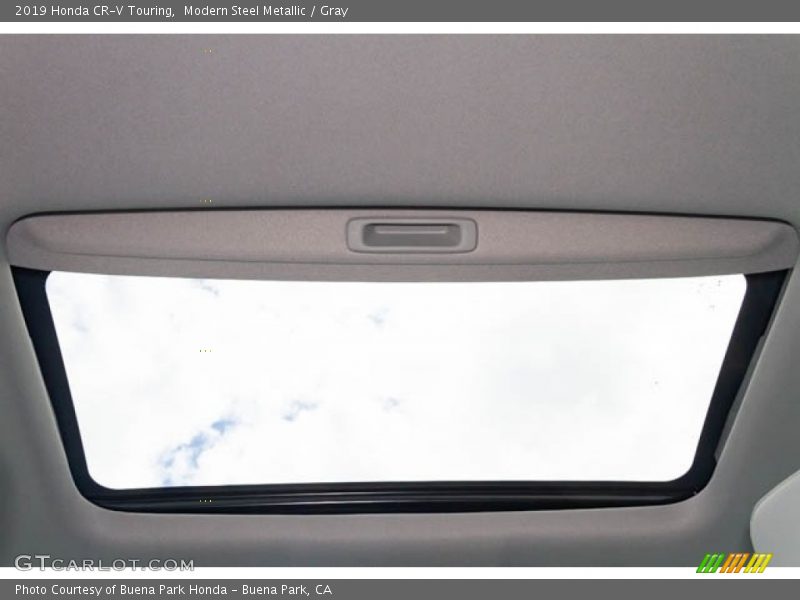 Modern Steel Metallic / Gray 2019 Honda CR-V Touring