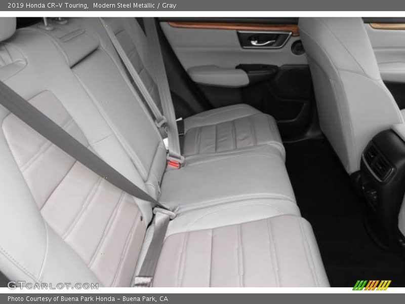 Modern Steel Metallic / Gray 2019 Honda CR-V Touring