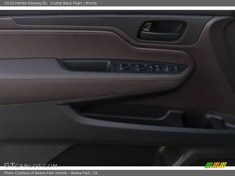 Crystal Black Pearl / Mocha 2019 Honda Odyssey EX