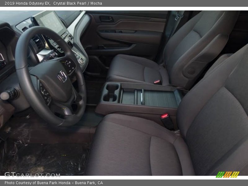 Crystal Black Pearl / Mocha 2019 Honda Odyssey EX