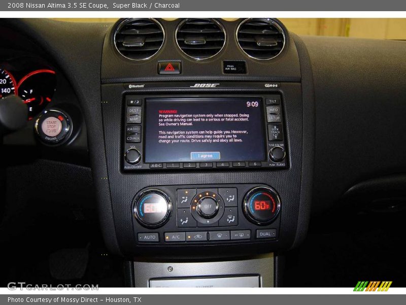 Super Black / Charcoal 2008 Nissan Altima 3.5 SE Coupe