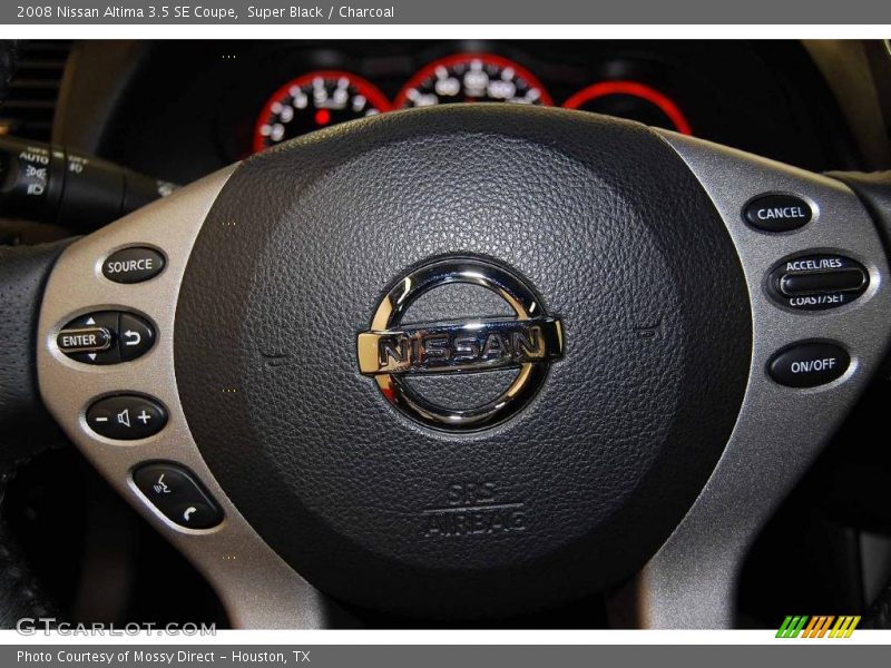 Super Black / Charcoal 2008 Nissan Altima 3.5 SE Coupe