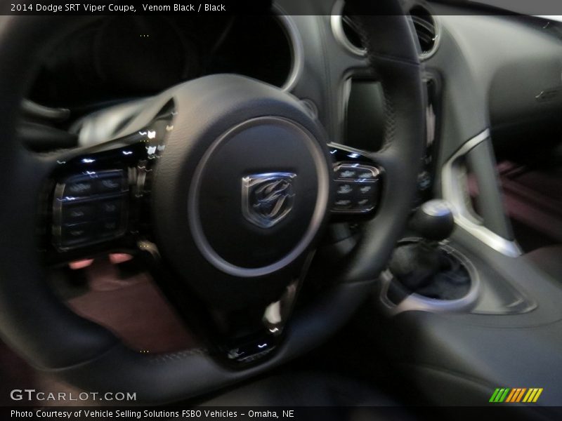 Venom Black / Black 2014 Dodge SRT Viper Coupe
