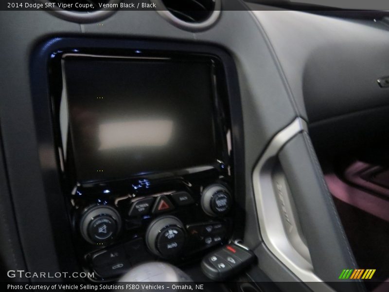Venom Black / Black 2014 Dodge SRT Viper Coupe
