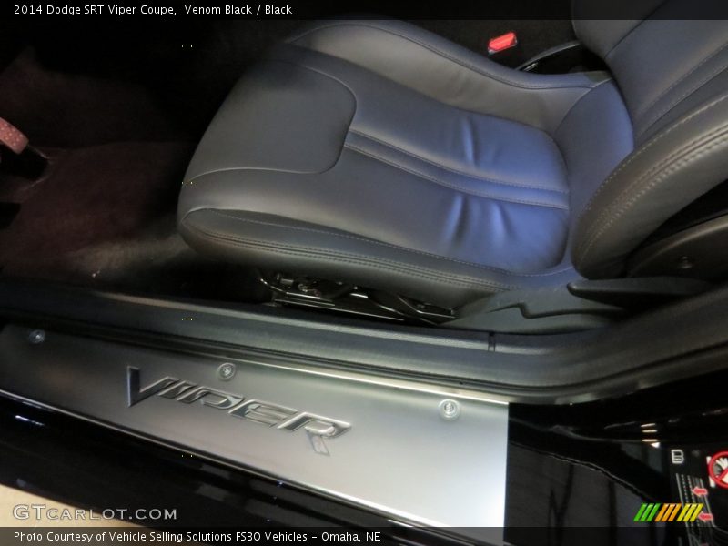 Venom Black / Black 2014 Dodge SRT Viper Coupe