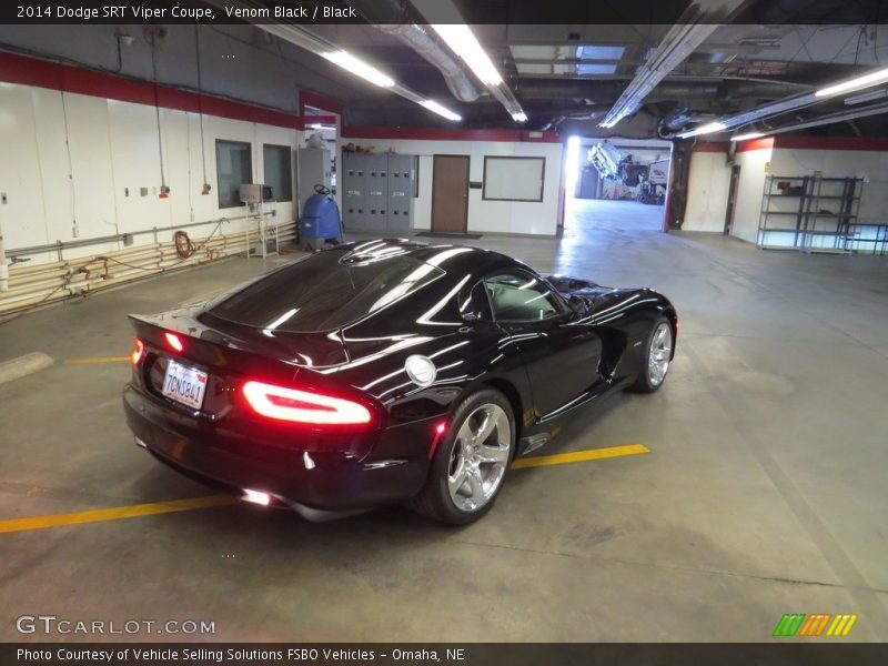 Venom Black / Black 2014 Dodge SRT Viper Coupe