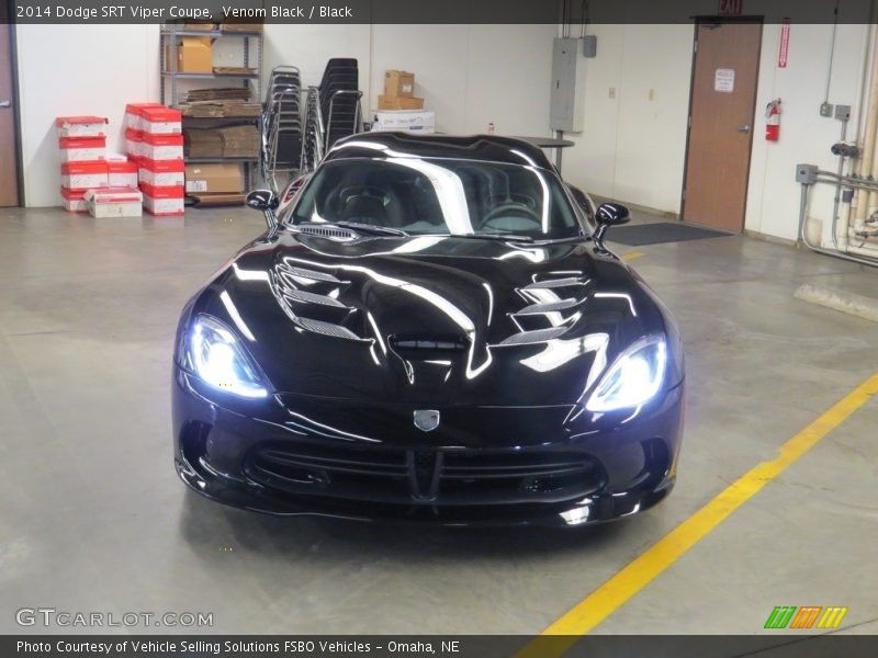 Venom Black / Black 2014 Dodge SRT Viper Coupe